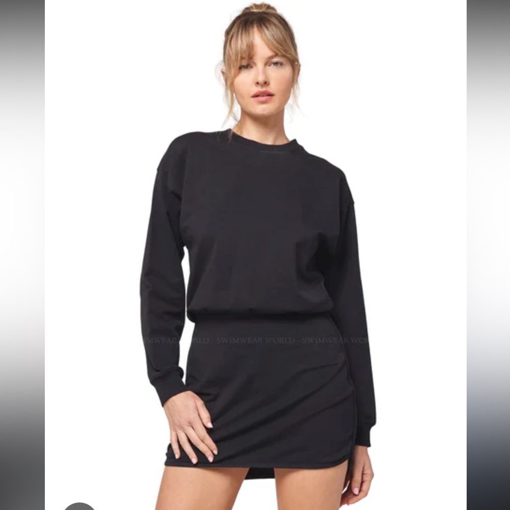 Black L Space Mini Dress